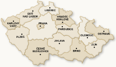 Mapa České republiky